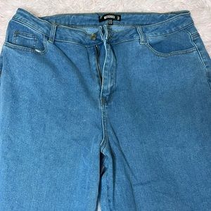 Missguided hi-waisted mom jeans